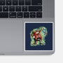 Strange Hedgehog-None-Glossy-Sticker-nickzzarto