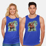 Strange Hedgehog-Unisex-Basic-Tank-nickzzarto