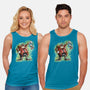 Strange Hedgehog-Unisex-Basic-Tank-nickzzarto