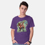 Strange Hedgehog-Mens-Basic-Tee-nickzzarto