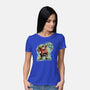 Strange Hedgehog-Womens-Basic-Tee-nickzzarto