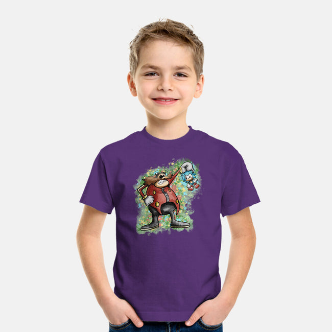 Strange Hedgehog-Youth-Basic-Tee-nickzzarto