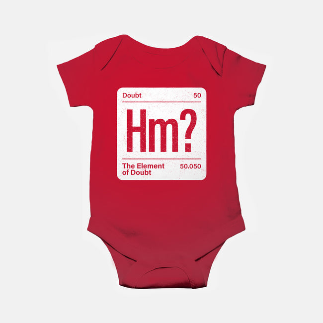 The Element Of Doubt-Baby-Basic-Onesie-Popnotic