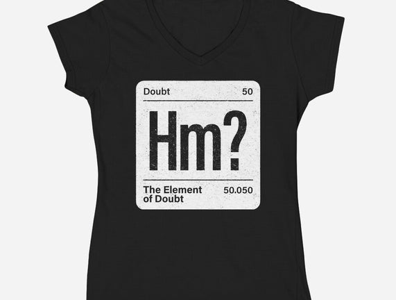 The Element Of Doubt