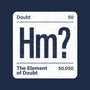 The Element Of Doubt-None-Basic Tote-Bag-Popnotic