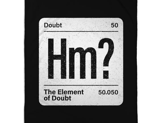 The Element Of Doubt