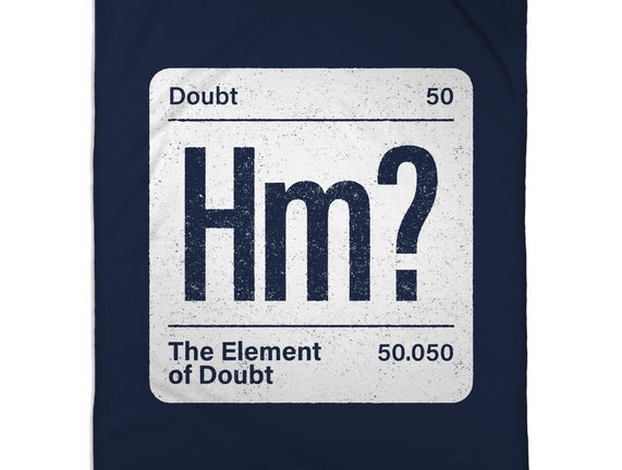 The Element Of Doubt
