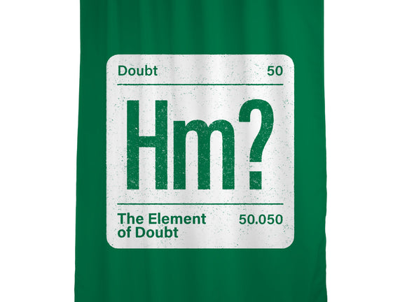 The Element Of Doubt