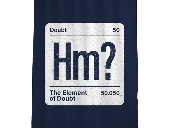The Element Of Doubt