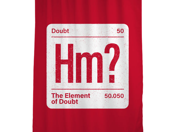The Element Of Doubt