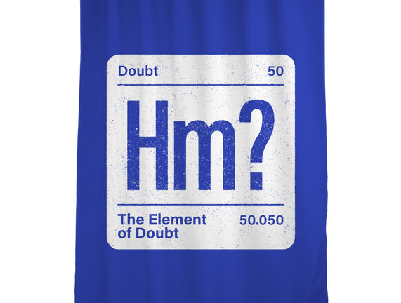 The Element Of Doubt