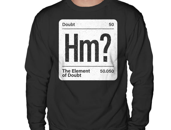 The Element Of Doubt