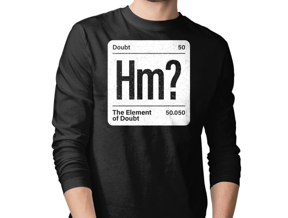 The Element Of Doubt