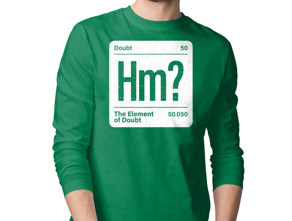The Element Of Doubt