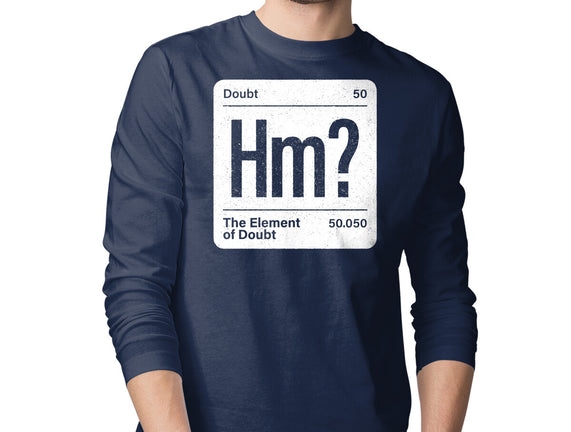 The Element Of Doubt