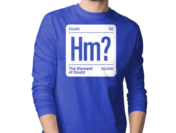 The Element Of Doubt