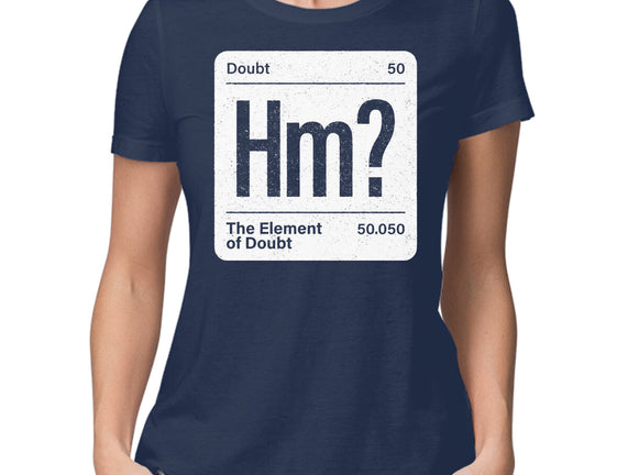 The Element Of Doubt