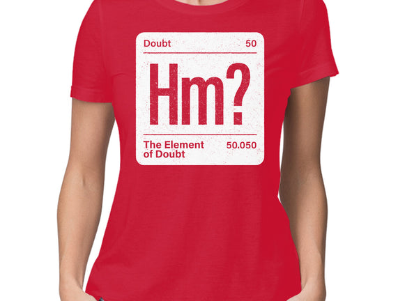 The Element Of Doubt