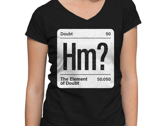 The Element Of Doubt