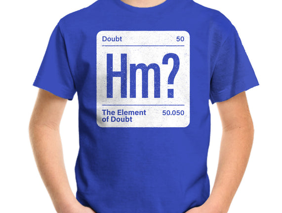 The Element Of Doubt