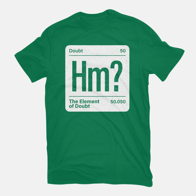 The Element Of Doubt-Womens-Basic-Tee-Popnotic