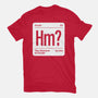 The Element Of Doubt-Womens-Basic-Tee-Popnotic