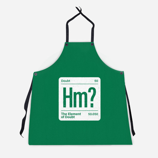 The Element Of Doubt-Unisex-Kitchen-Apron-Popnotic