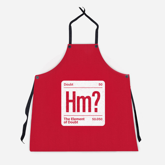 The Element Of Doubt-Unisex-Kitchen-Apron-Popnotic