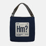 The Element Of Doubt-None-Adjustable Tote-Bag-Popnotic