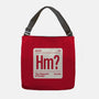 The Element Of Doubt-None-Adjustable Tote-Bag-Popnotic