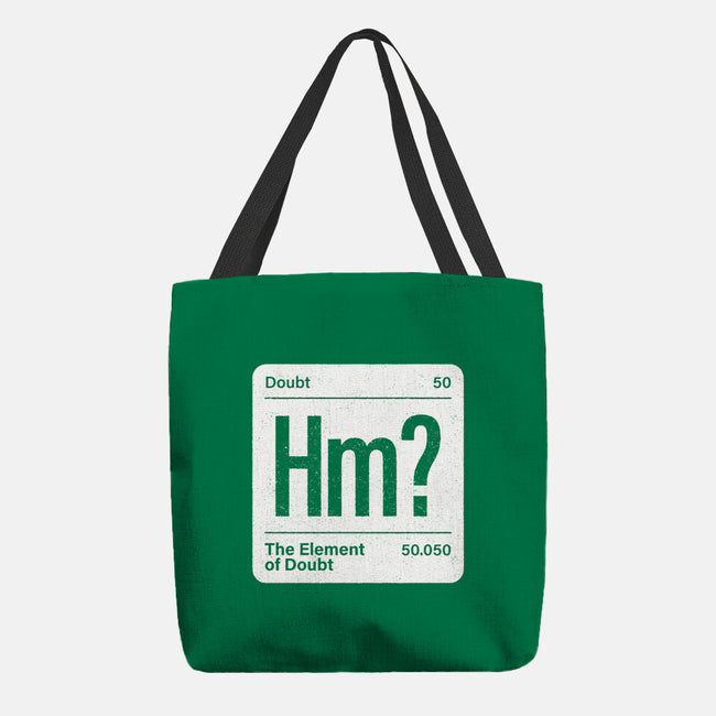 The Element Of Doubt-None-Basic Tote-Bag-Popnotic