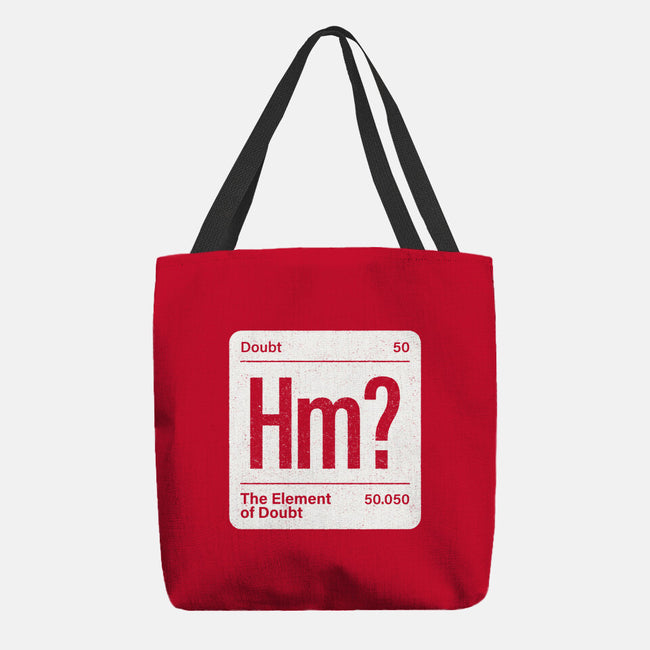 The Element Of Doubt-None-Basic Tote-Bag-Popnotic