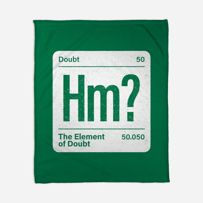 The Element Of Doubt-None-Fleece-Blanket-Popnotic