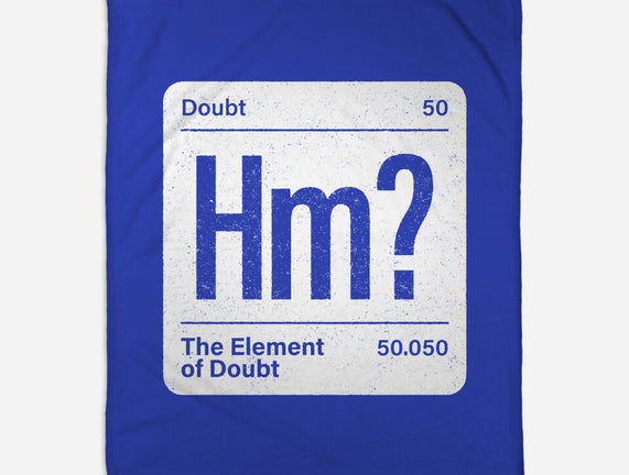 The Element Of Doubt