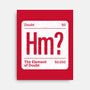The Element Of Doubt-None-Stretched-Canvas-Popnotic