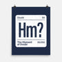 The Element Of Doubt-None-Matte-Poster-Popnotic