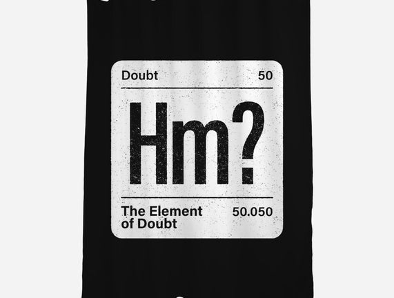 The Element Of Doubt