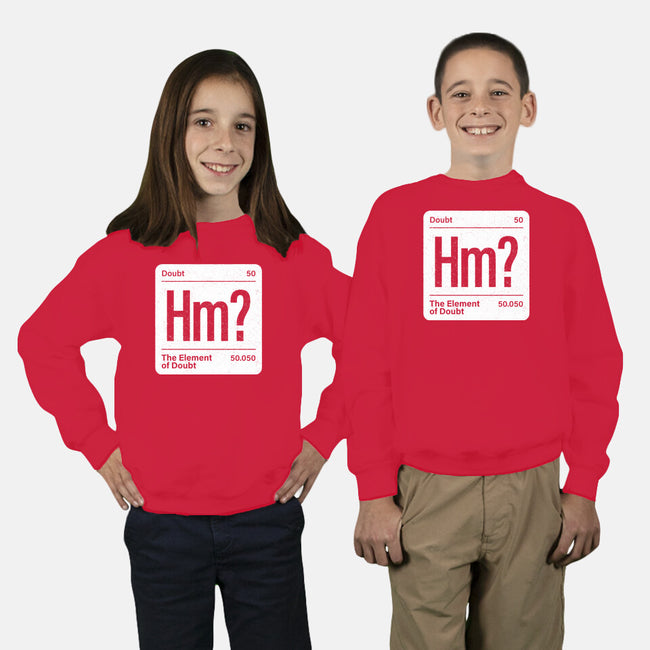 The Element Of Doubt-Youth-Crew Neck-Sweatshirt-Popnotic