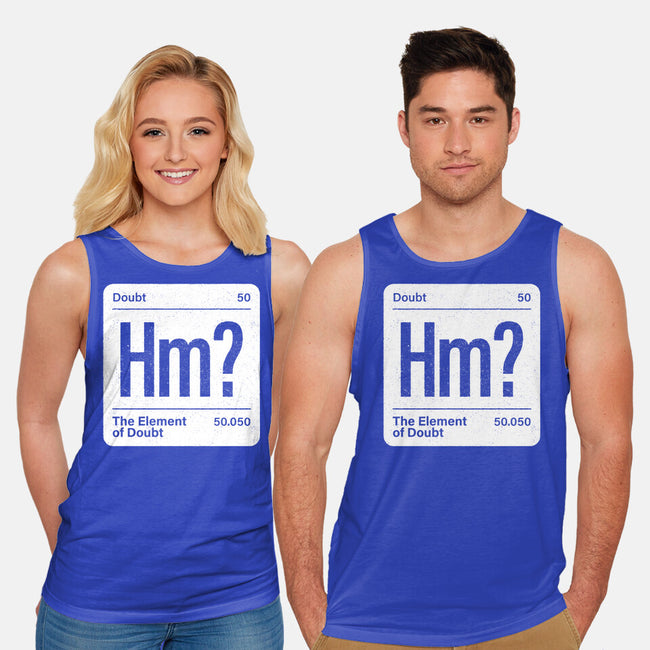 The Element Of Doubt-Unisex-Basic-Tank-Popnotic