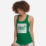 The Element Of Doubt-Womens-Racerback-Tank-Popnotic