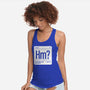 The Element Of Doubt-Womens-Racerback-Tank-Popnotic
