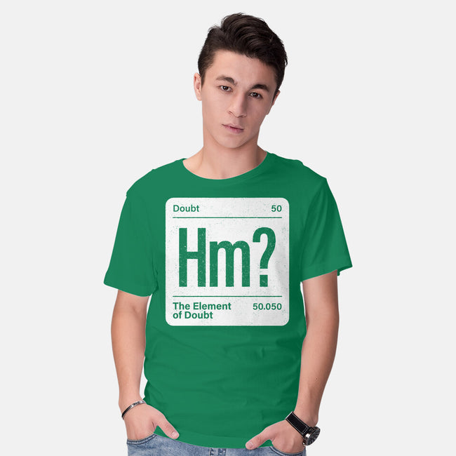 The Element Of Doubt-Mens-Basic-Tee-Popnotic