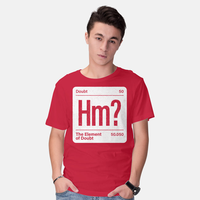 The Element Of Doubt-Mens-Basic-Tee-Popnotic