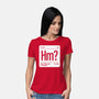 The Element Of Doubt-Womens-Basic-Tee-Popnotic