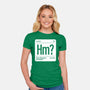The Element Of Doubt-Womens-Fitted-Tee-Popnotic