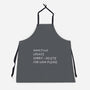 Well Dressed-Unisex-Kitchen-Apron-rocketman_art