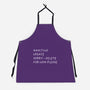 Well Dressed-Unisex-Kitchen-Apron-rocketman_art