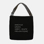 Well Dressed-None-Adjustable Tote-Bag-rocketman_art