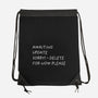 Well Dressed-None-Drawstring-Bag-rocketman_art