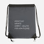 Well Dressed-None-Drawstring-Bag-rocketman_art